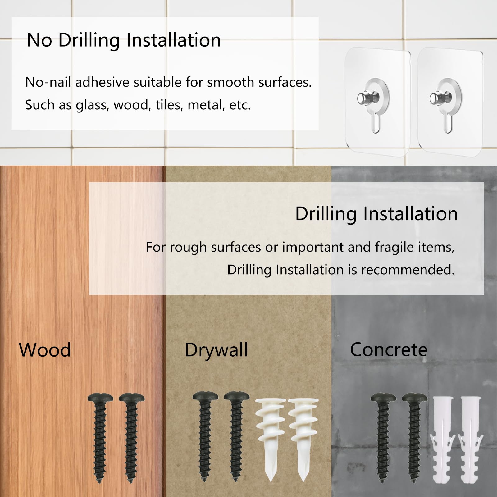 PzewMo Floating Metal Wall Mount Shelf,Shelf for Projector,TV Cable Box,Router,Speaker,Sound Bar,Camera,Gaming,Decor Display (1, Large)