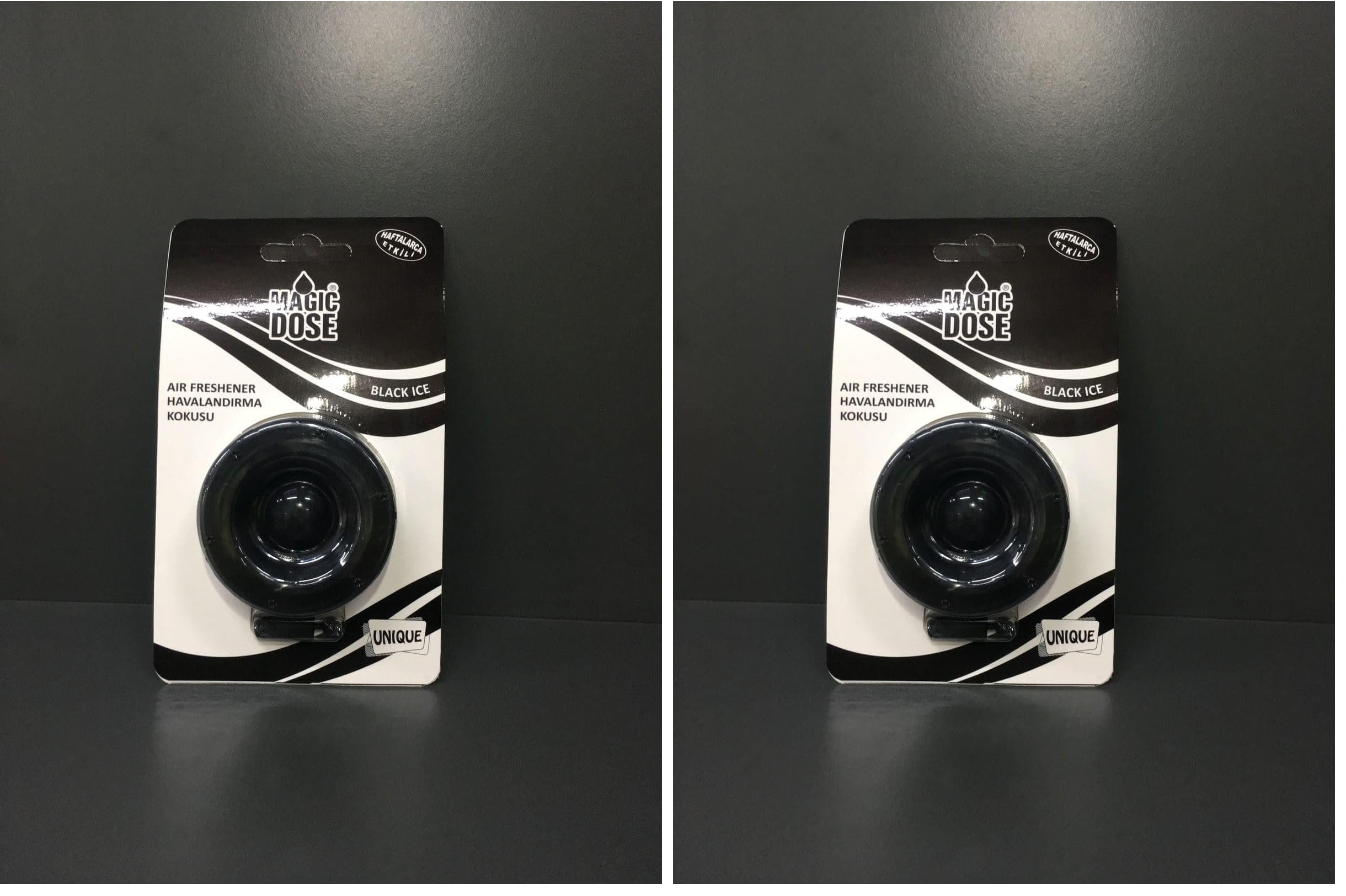 Hava Ferahlatıcı Unique Magic Black 2li paket