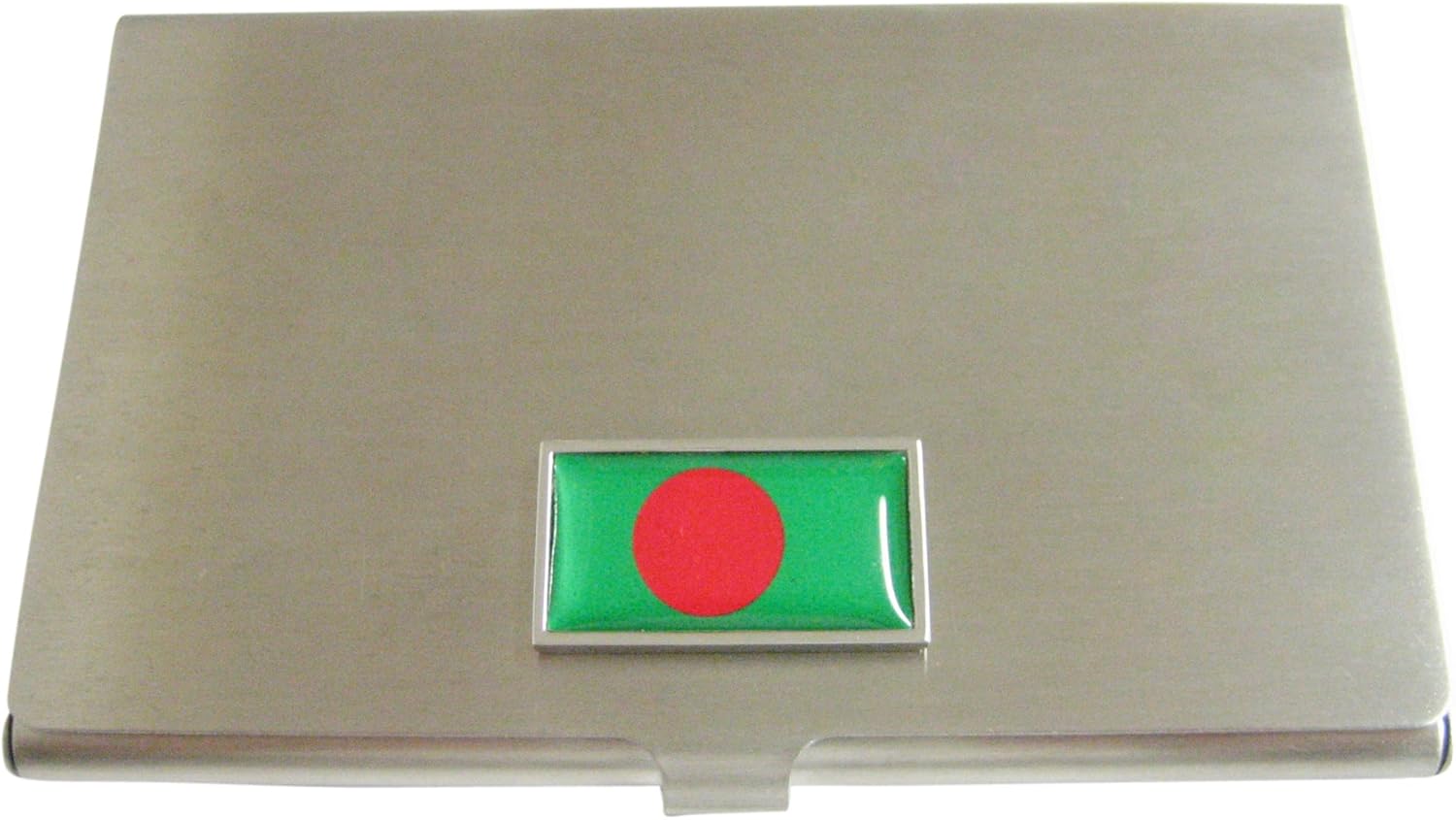 Kiola Designs Thin Bordered Bangladesh Flag Business Card Holder