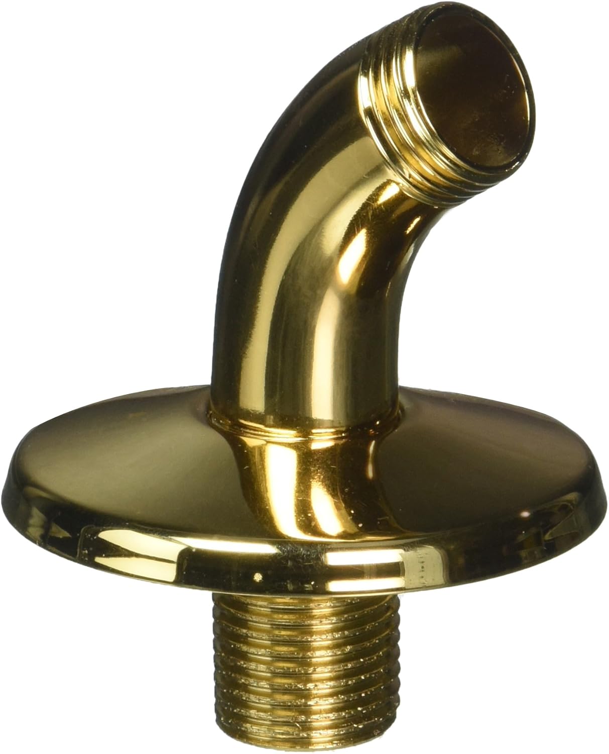 Jaclo 8025-SC 3-1/2" Short Sweep Showerarm with Escutcheon, Satin Chrome