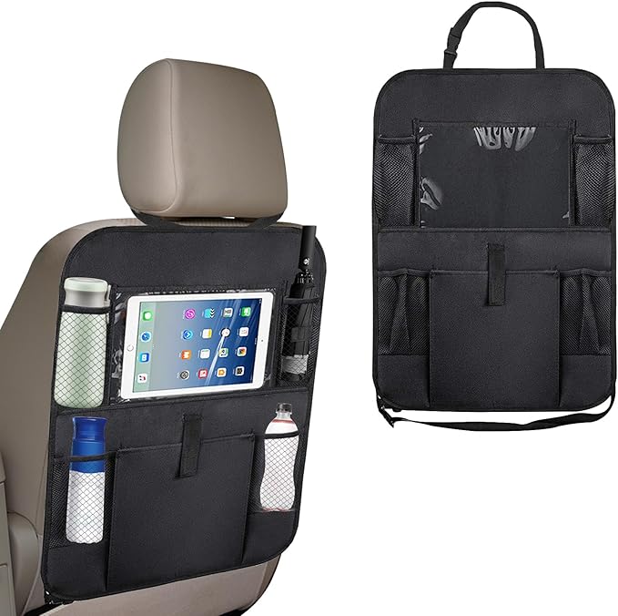 JSCARLFE Car Headrest Backseat Organzer Wth Cup Holder,Backseat - View #6