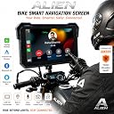 Alien 5 Inch Bike Navigation Screen with Wireless Apple CarPlay & Android Auto | GPS Navigation | IPX7 Waterproof | Anti-Glare IPS Touch Screen | Ignition & Direct Battery Power gallery image