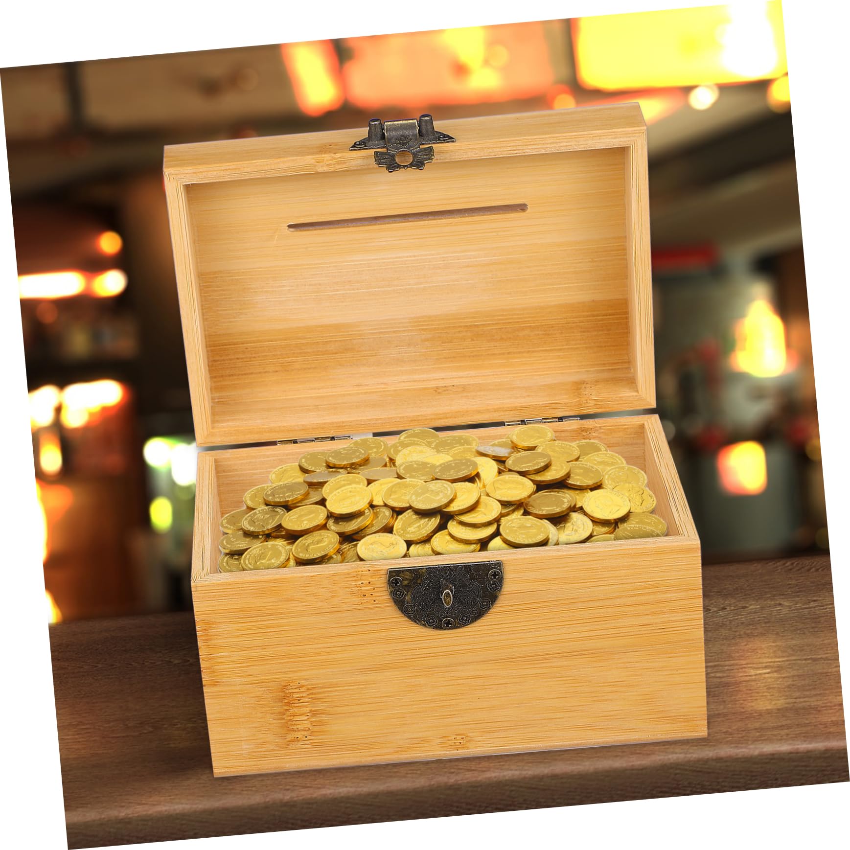 Caja de Almacenamiento de de Madera con Cerradura para Organizador Decorativo para y Pequeño Diseño con para de Cumpleaños y Celebraciones