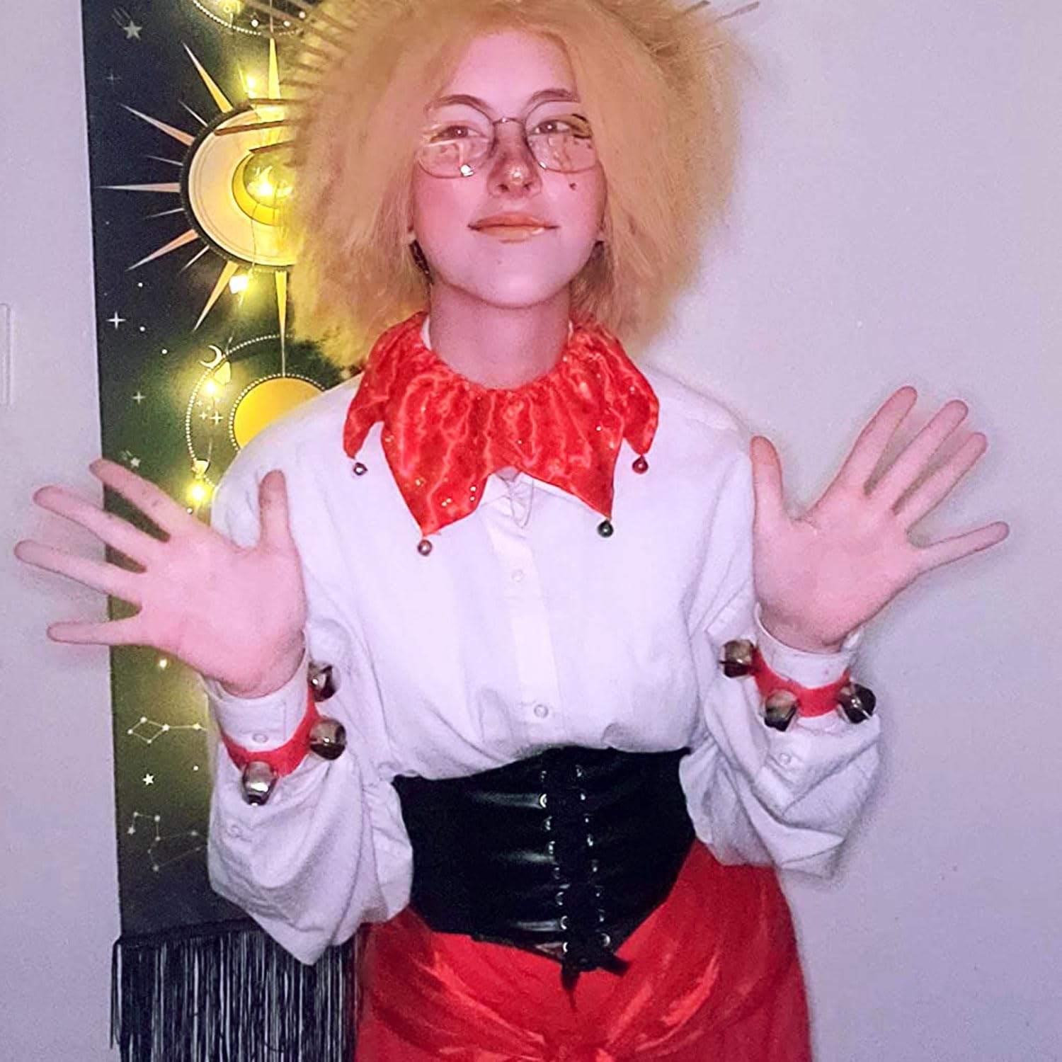 Honbay 4PCS Wrist Shaking Jingle Bells Christmas Hand Bells Adjustable Music Jingle Bells Instruments Gift for Party Favors or School Performance (Red and Green) - Image 6