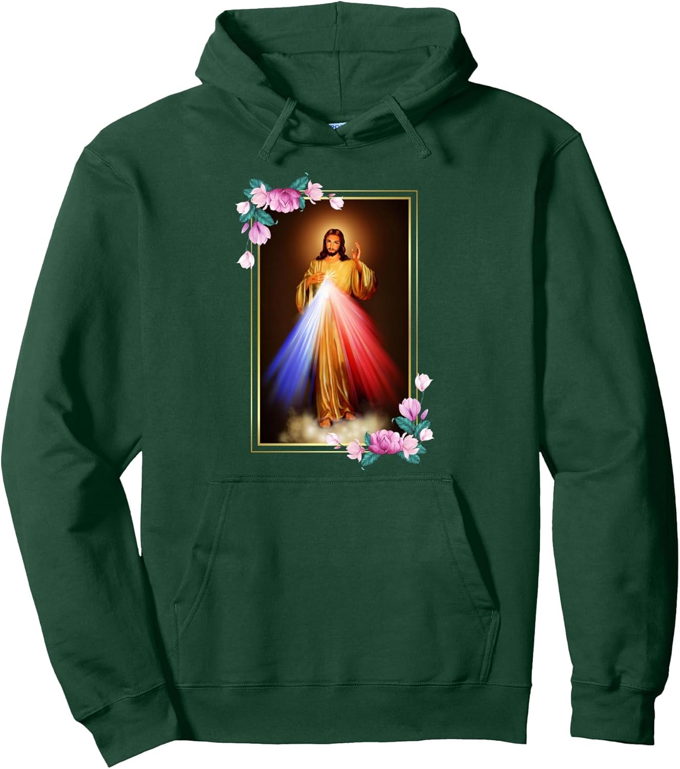 Divine Mercy Jesus Christ, Sacred Heart of Jesus Gift Pullover Hoodie