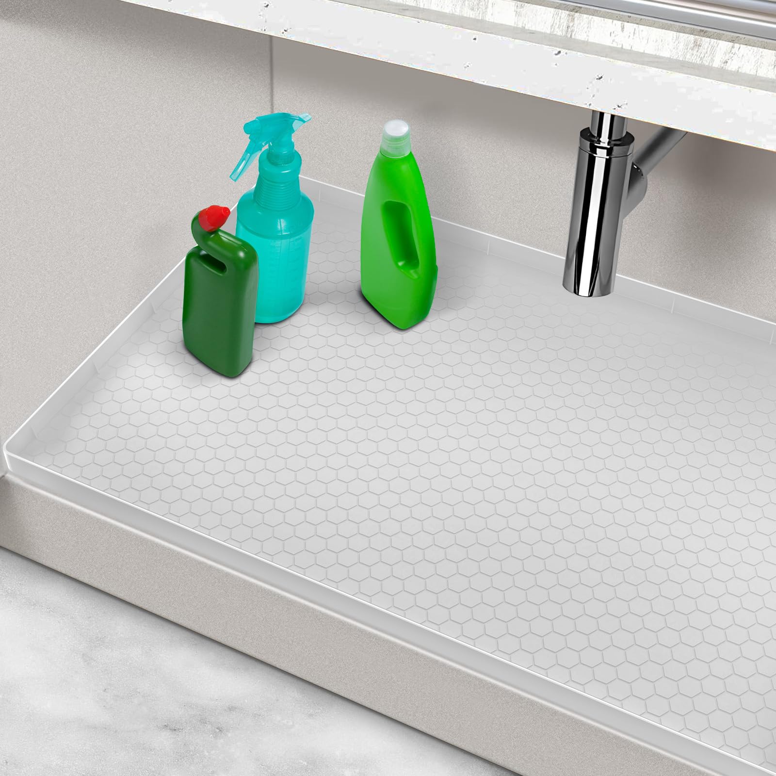 Waterproof Under Sink Mat - Gray -9