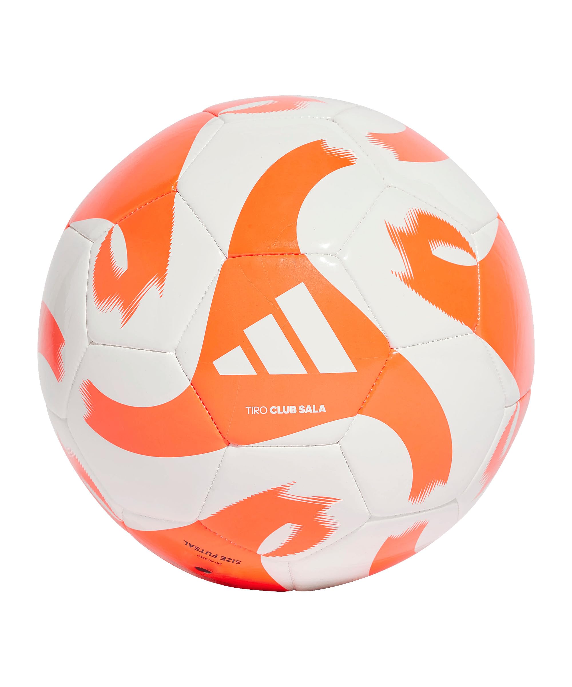 adidas Tiro Club Sala - Pallone unisex per adulti, colore: Bianco/Solred FUTS