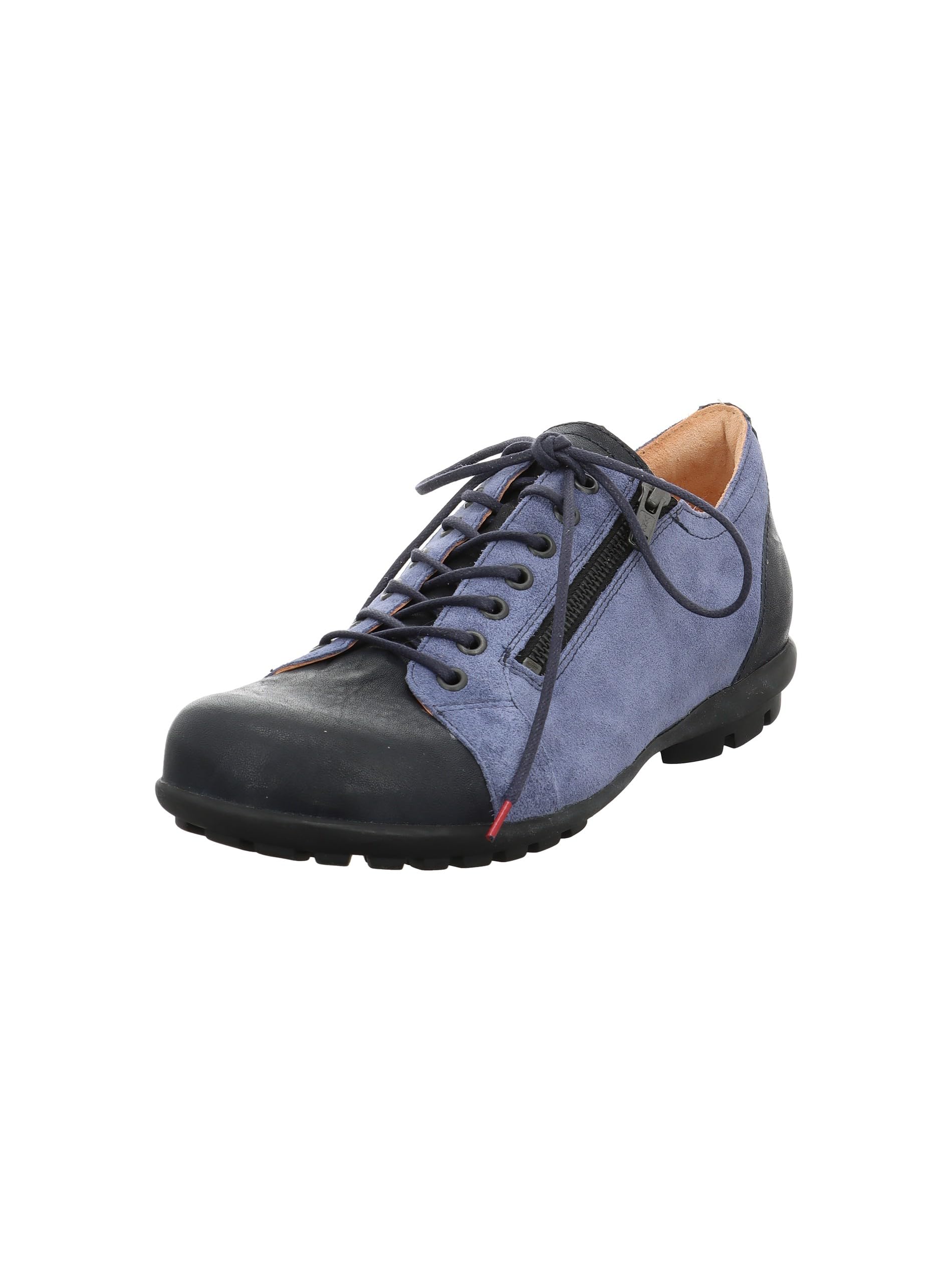 Think! Herren Kong chromfrei gegerbte nachhaltige Halbschuhe, Denim/Kombi 8000