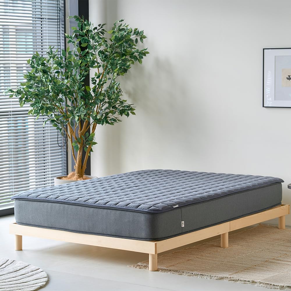 Amazon.co.jp: NELL（ネル）公式 敷きパッド クイーン｜ゴムバンド不要