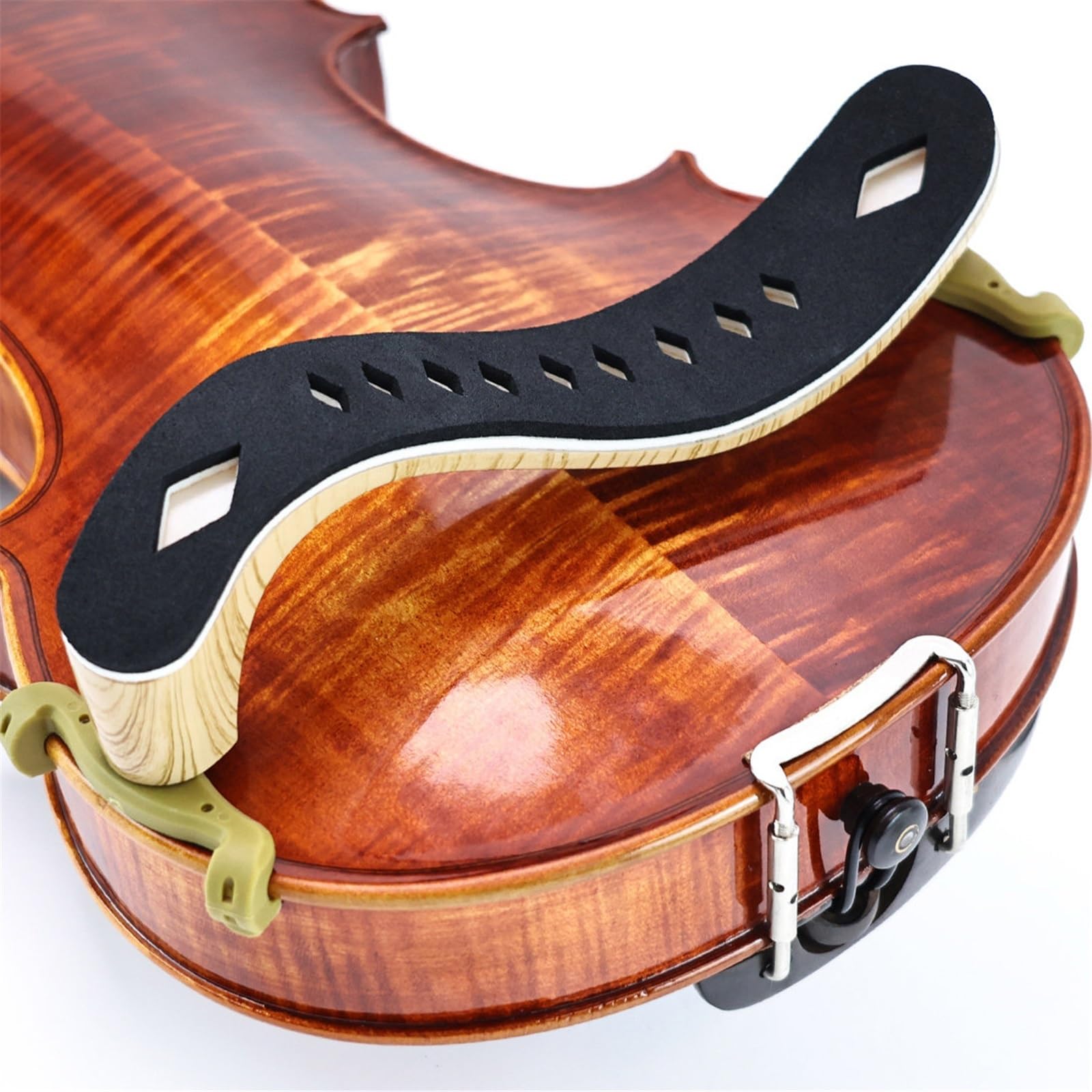 Apoyo Para El Hombro Del Violín Reposabrazos Universal Para Violín De Grano De Madera