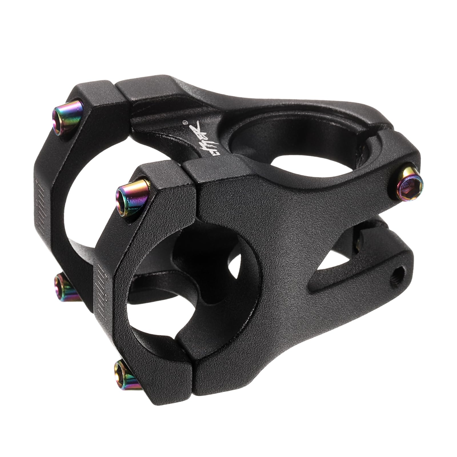sourcing map 31.8mm Bike Stem 35mm Aluminum Alloy Bicycle Handlebar Stem for Mountain Road Bikes BMX MTB Cycling, Black