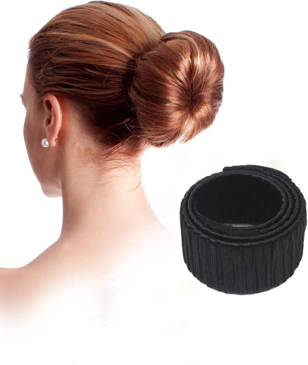 Vi.yo Women Hair Bun Band Headband Twist Hair Fold Wrap