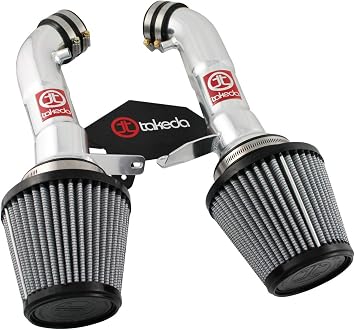 Takeda Stage-2 Cold Air Intake System W/Pro Dry S Media Polished Infiniti G37 08-13/Q60 14-15 V6-3.7L (Vq37Vhr)