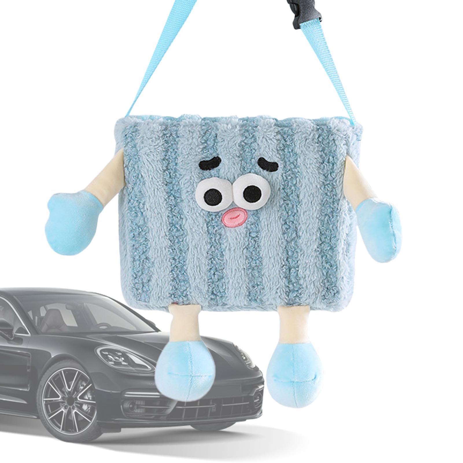 Porte-serviettes en papier et poubelle de voiture pour ranger l'auto