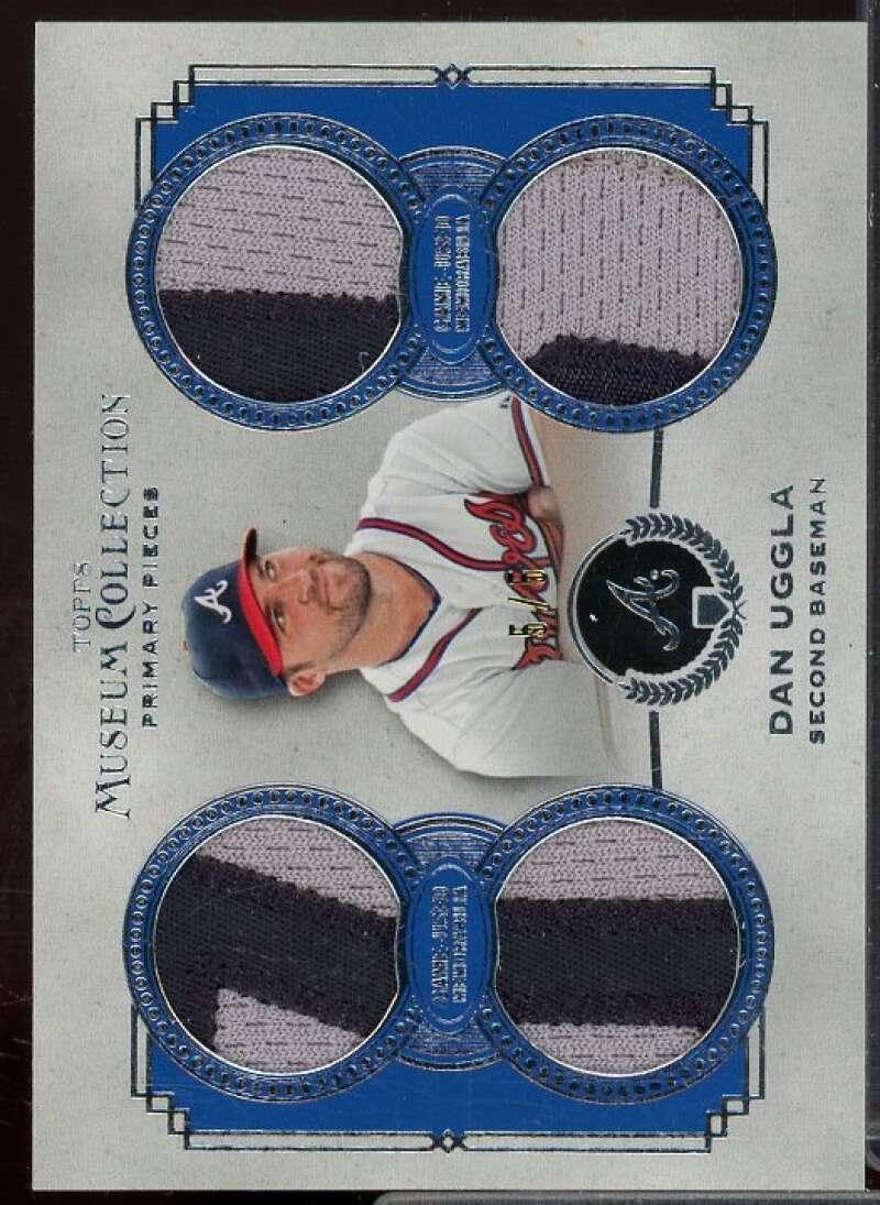 Dan Uggla Card 2013 Topps Museum Collection Primary Pieces Quad Patch #DU - Slabbed Baseball Cards