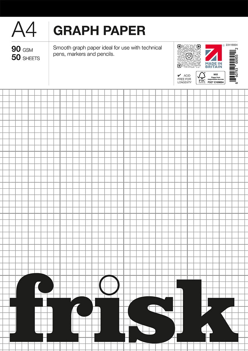 Graph Paper Pad A4 - The Paper Place