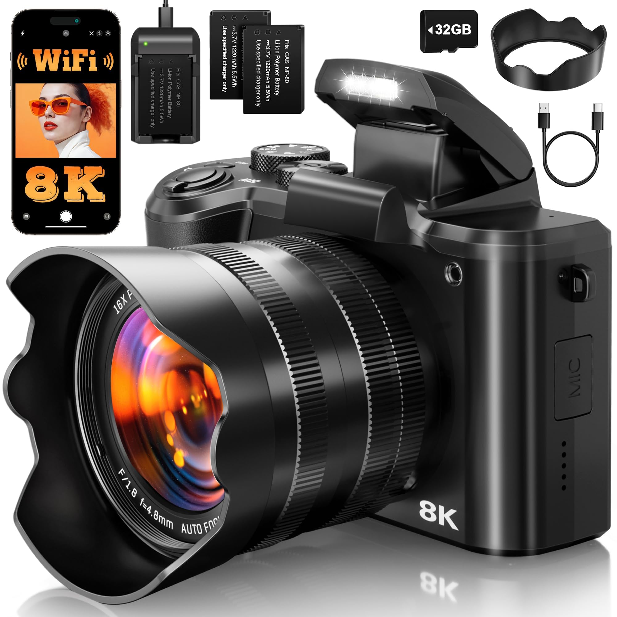 XNSIAKXA 8K Camera