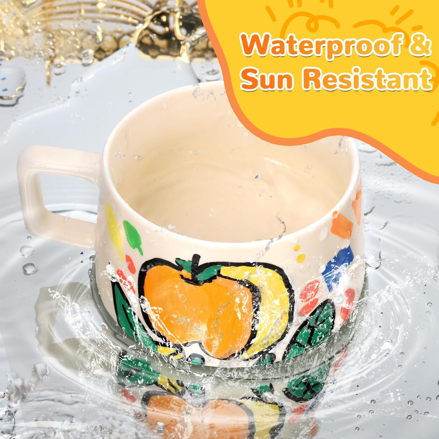 288 Colors Acrylic Paint Markers Brush Tip, Automatic Ink Control Acrylic Paint Pens Waterproof Acrylic Markers Set for Holiday Decorations, Stone, Wood, Glass, DIY & Art Supplies