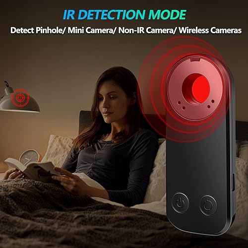 Miniatura 5 de Detectores de cámara oculta Bug and - Detector de cámara oculta Detector de cámara oculta Detector de cámara oculta Escáner de señal inalámbrica RF