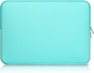 Laptop Sleeve Case for MacBook Pro 14 inch Mac Air 13 inch M4 M3 M2 M1 Compatible with Hp Lenovo Dell ASUS Computer Laptop Sleeve Bag Protective Carrying Case Cover 13-14 inch Accessories, Mint