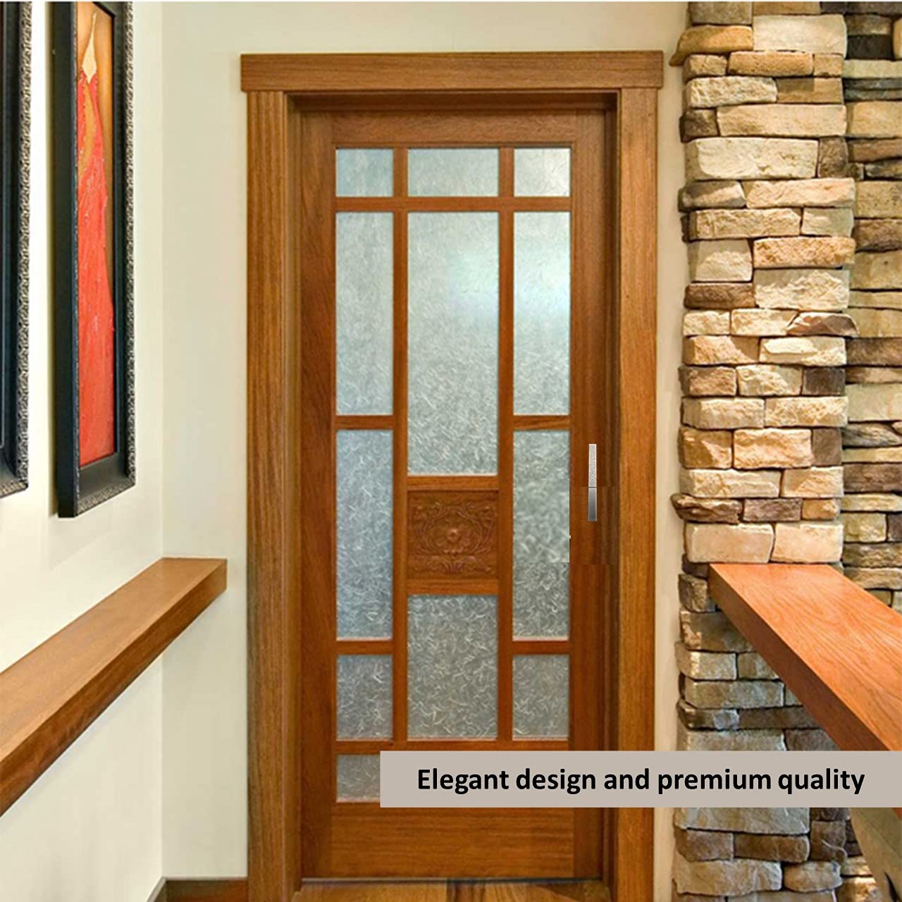Silver Satin Aluminium Pull Handle - Cabinet & Door Hardware -5