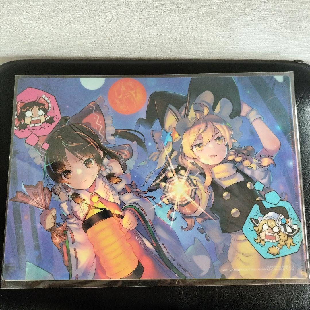 Amazon.co.jp: 東方ロストワード ローソン クリアファイルステッカー