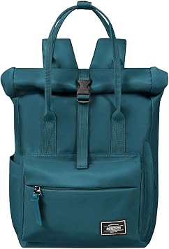 American Tourister Urban Groove UG16 - Womens Backpack 36 cm - Lightweight City Backpack with Ample Storage, Perfect for City & Everyday Use, Blue Deep Ocean, 36 cm, Backpacks