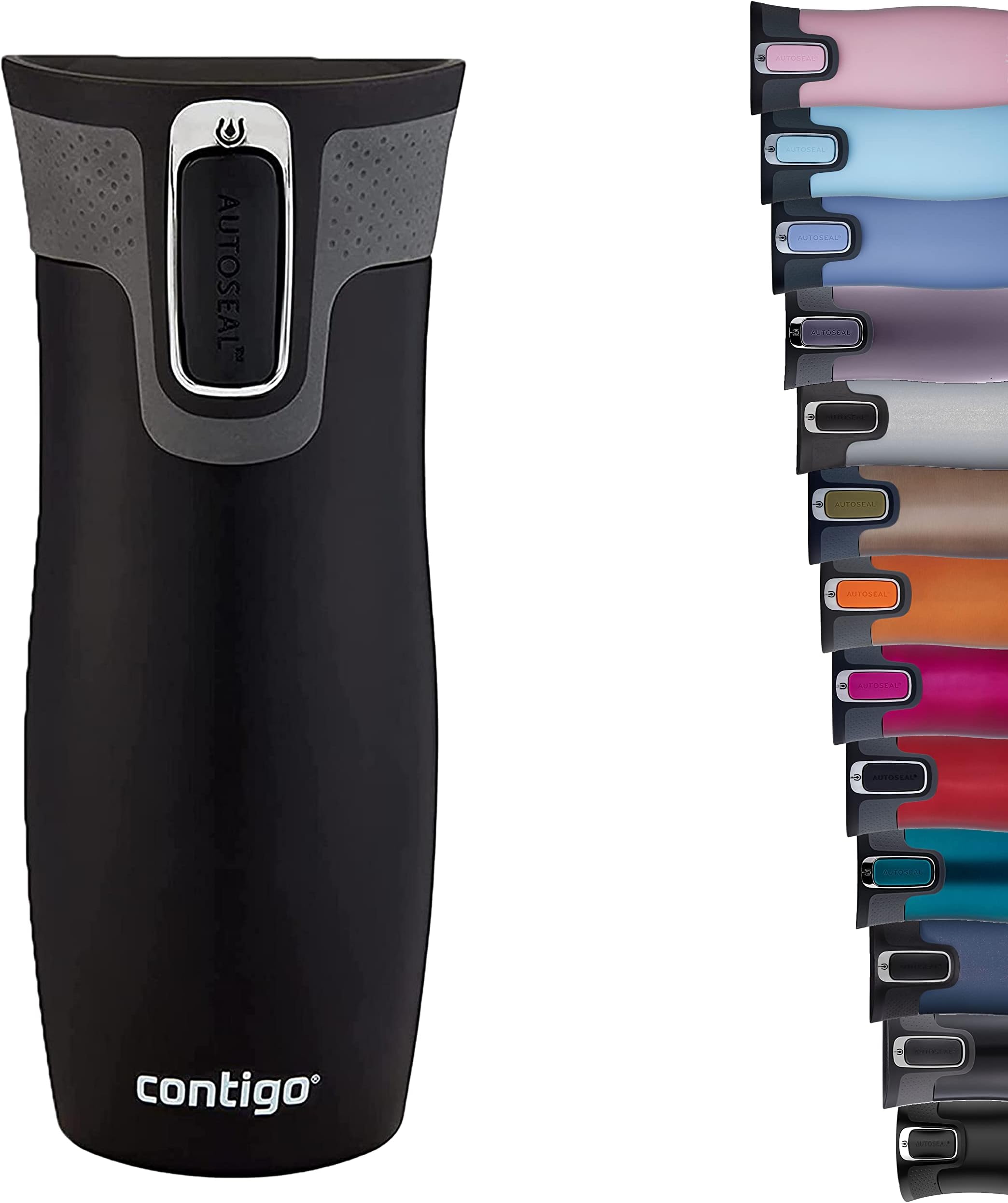West Loop AUTOSEAL™ Travel Mug, 470 ml