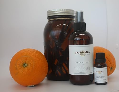 Miniatura 3 de Orange You Happy | Mezcla de aceites esenciales | Aerosol refrescante | Aromas de vainilla y naranja dulce | 8.0 onzas líquidas | 1 unidad