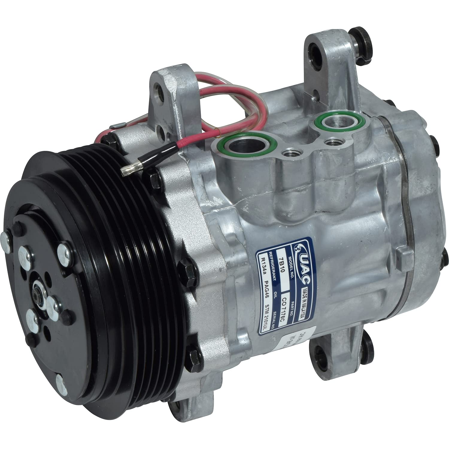 A/C Compressor SD7B10 for Case-IH 766, 770, 780, 782, 786, 80, 800, 8010, 8120, 815, 821, 821B, 821C, 825, 85, 850, 850E, 850G, 850K, 855E, 8585, 85XT, 870, 8825HP, 8830, 8840, 885, 8850 QR