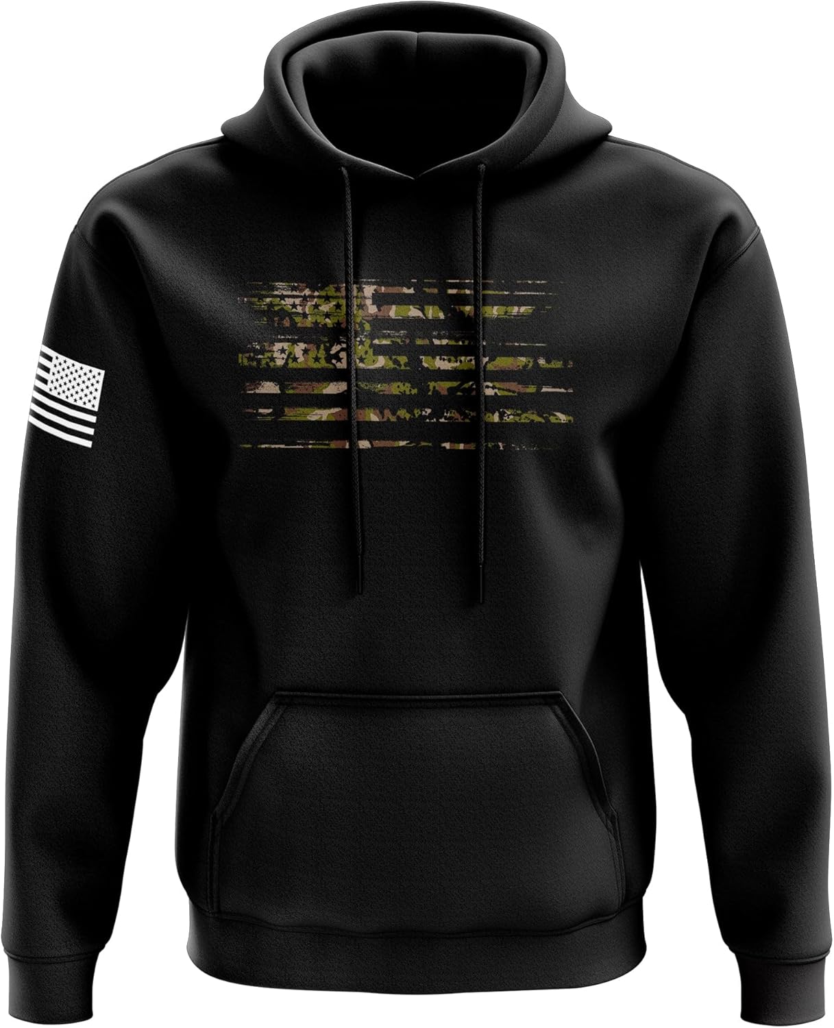 Tactical Pro Supply Patriotic U.S Flags design Heavyweight Hoodies for Men and Women