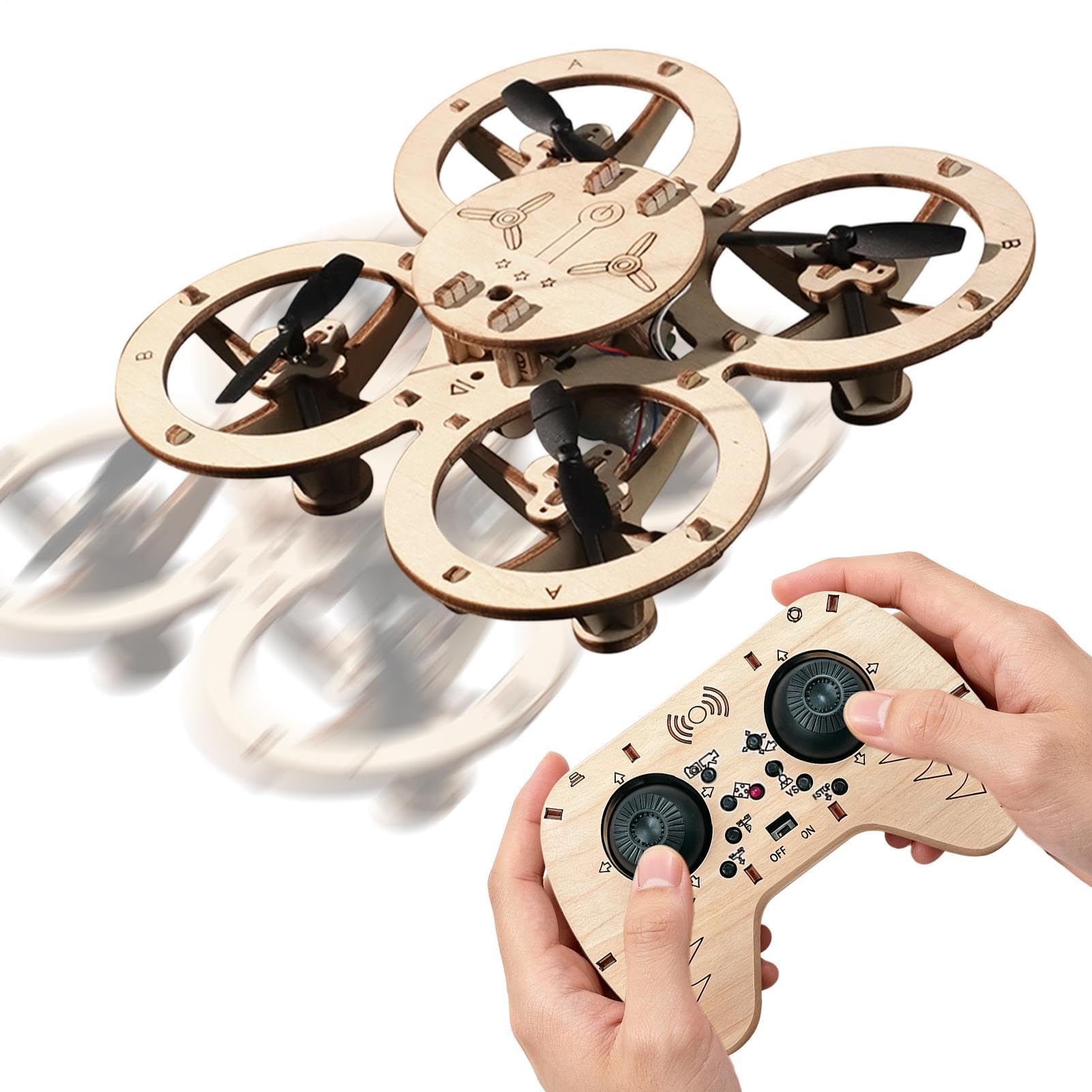 Kit Drone Per Bambini Volante Educativo Da Assemblare Con Radiocomando