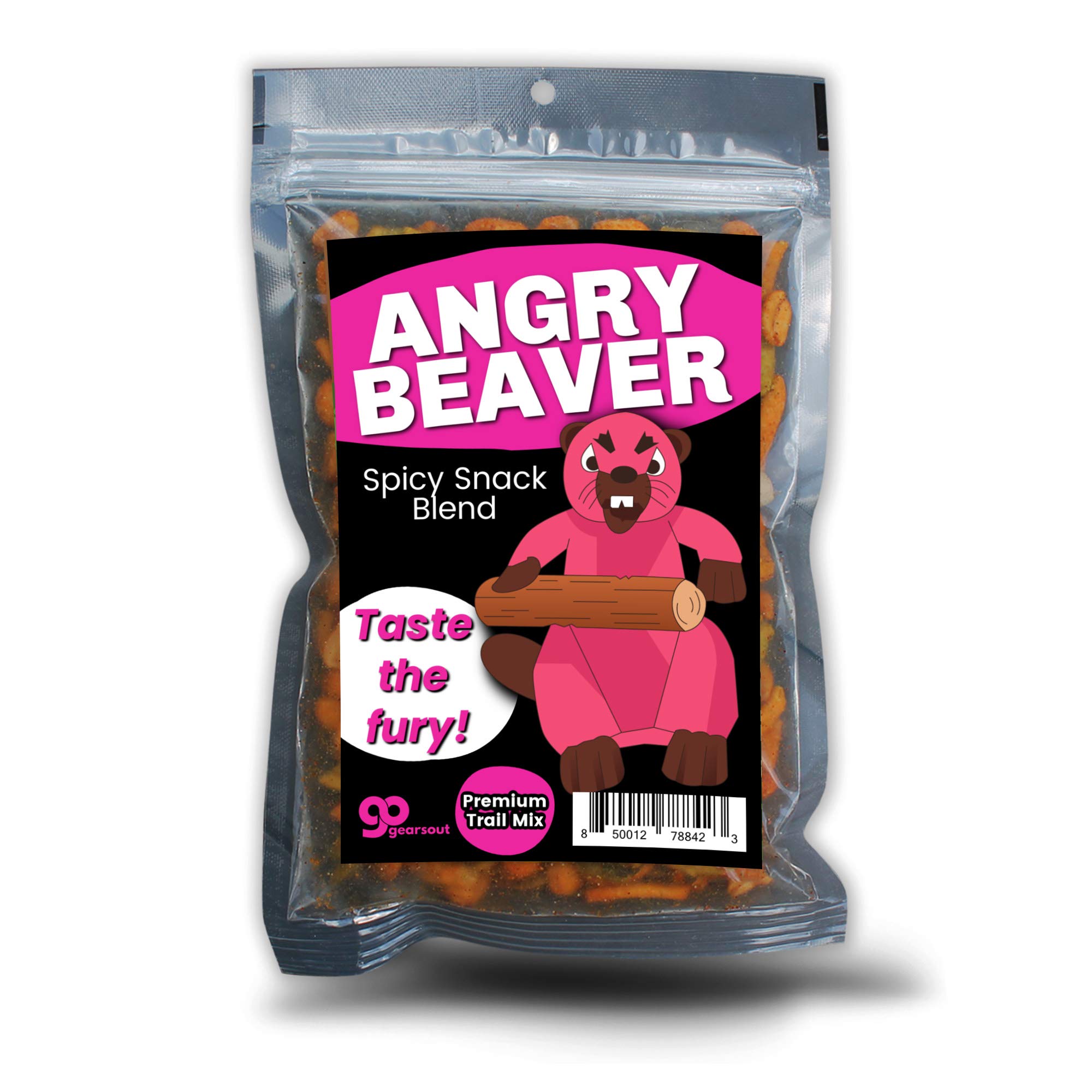 Angry Beaver Spicy Snack Blend - Funny Snacks for Men and Women