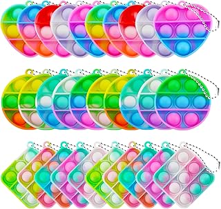 30PCS Party Bag Fillers for Kids: Party Favours Pop Bubbles Fidget Toys ...