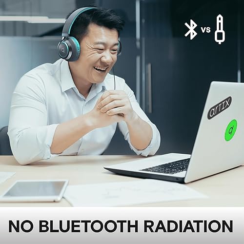 Miniatura 6 de ARTIX CL750 Wired Headphones with Mic & Volume Control — Noise Isolating On-Ear Headphones for Computer and Laptop Wired, Plug in Corded Headphone