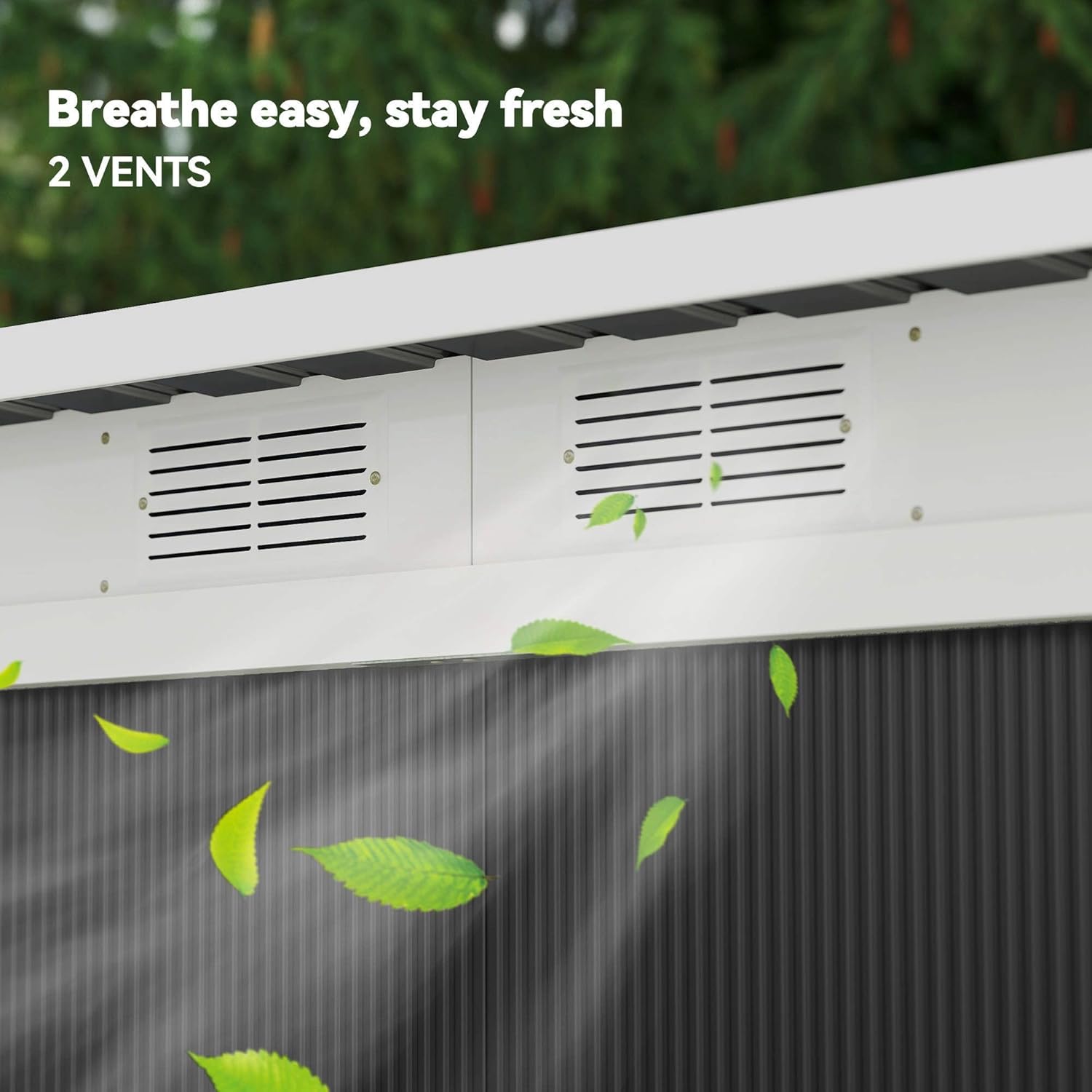 Outdoor Storage Shed for Garden Tools and Equipment