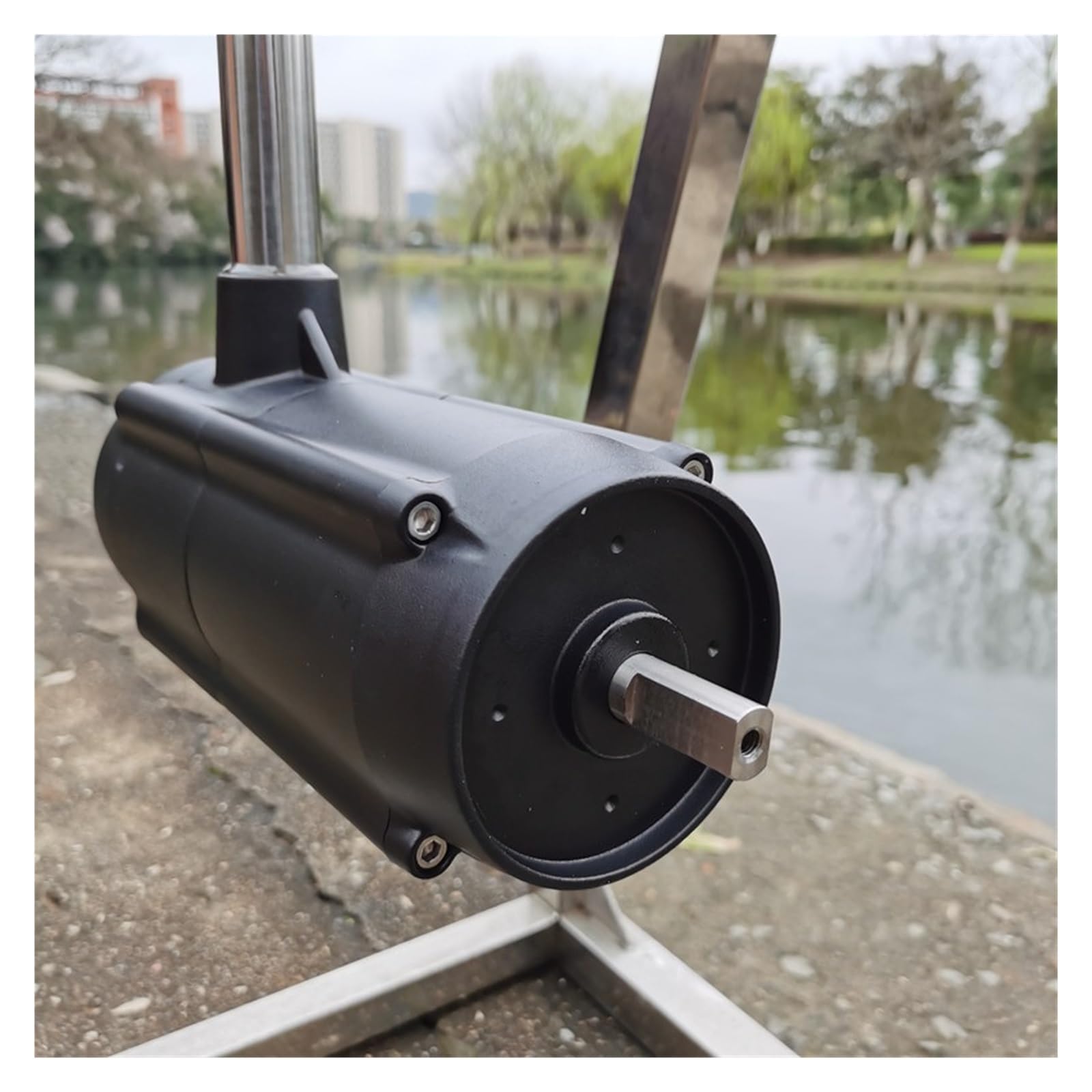 Motor De Pesca Con Curricán Fuera Borda, Sin Escobillas, Bajo Ruido, Potencia Fuerte, 12V, 85lbs, 960W Rendimiento Potente