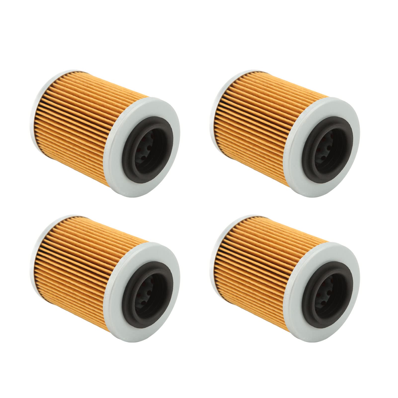 4 Filtres à Huile Cocoarm 420256188 / KN152 / HF152 - Compatible Bombardier Outlander 2003-2017