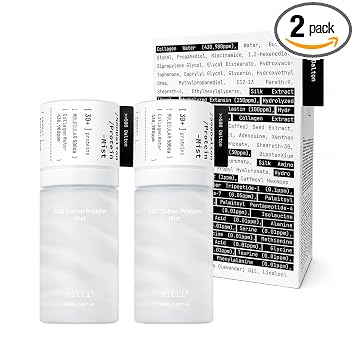 millimilli 500 Dalton Protein Mist Duo Set of 2, Hydrating Korean Face Mist