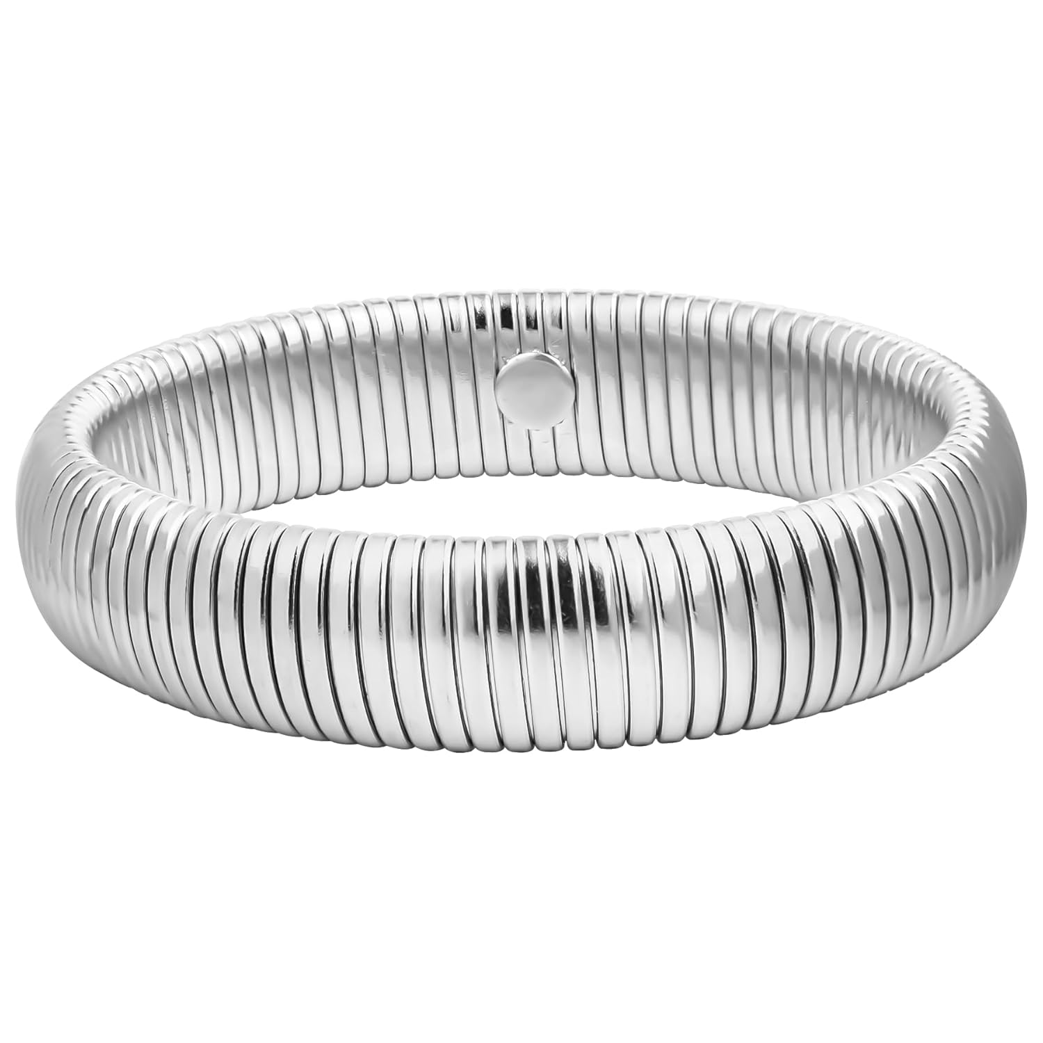 NAKIT Bangle Gold Bangle Bracelets for Women 18K Gold Plated Stretch Bracelet Gift for Women