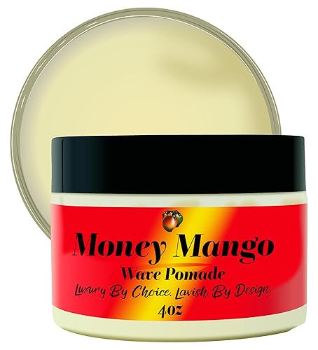 Ultra-Smooth 360 Pomade para pelo ondulado para hombre, ondas profundas, fijación fuerte y brillo para cabello ondulado, manteca de karité y manteca