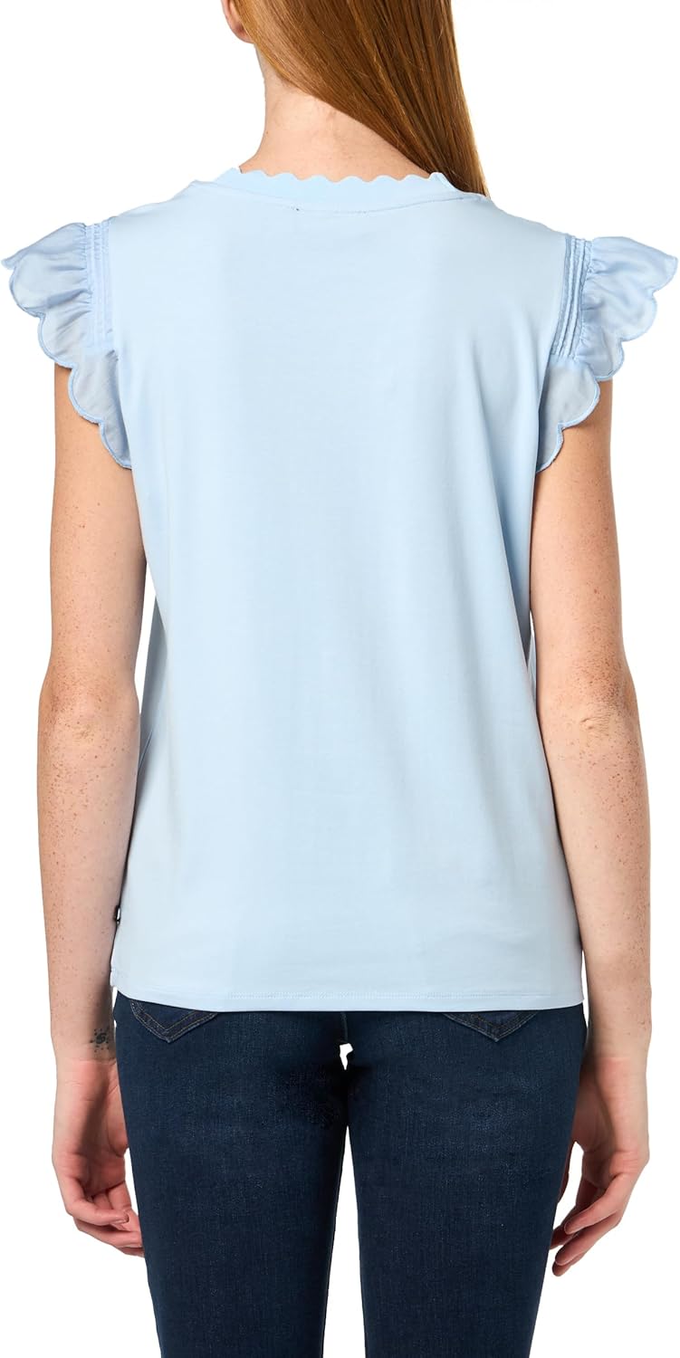 Karl Lagerfeld Womens Soft Everyday Essential Casual T-Shirt - Image 2