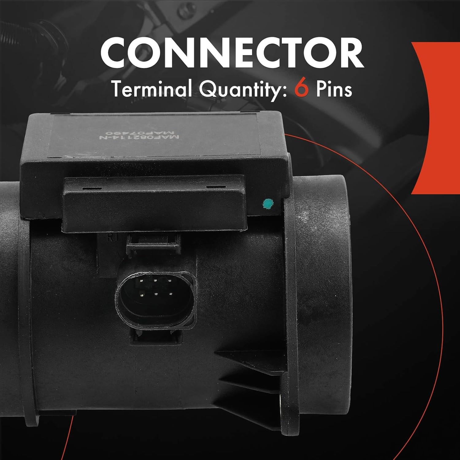 A-Premium Mass Air Flow Sensor Compatible with Volkswagen Jetta 1997-1999 Passat 1996-1997 Golf 1997-1998 L4 1.9L SOHC Turbocharged Diesel