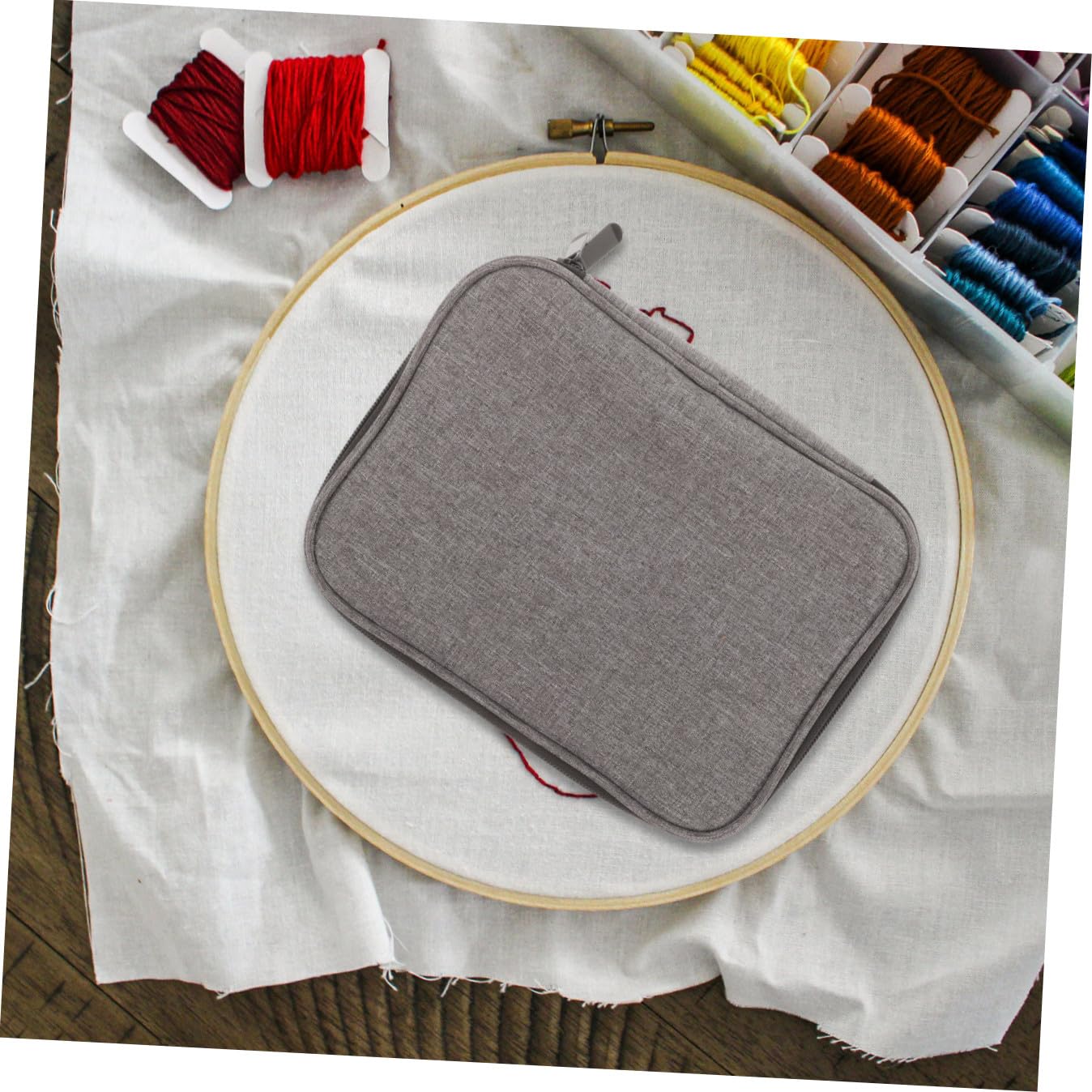 Lurrose Borsa per Ferri da Maglia Grande, Organizer Multi-Scomparto