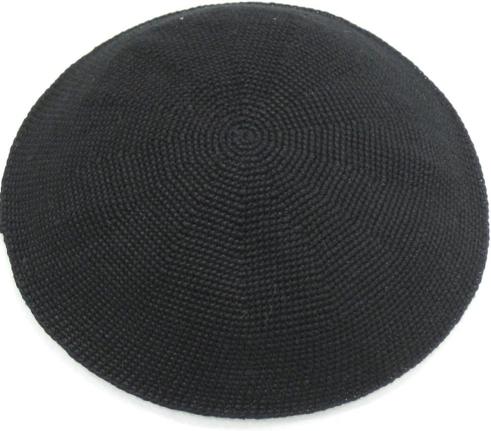 Knit Klipped Kippahs (black)