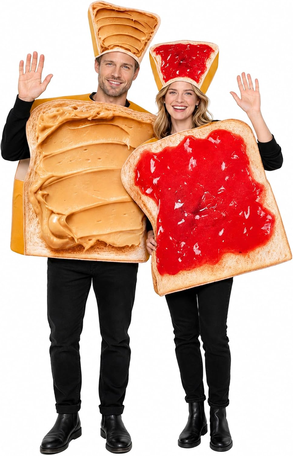 Peanut Butter and Jelly Costume Adult Couples Halloween Costumes