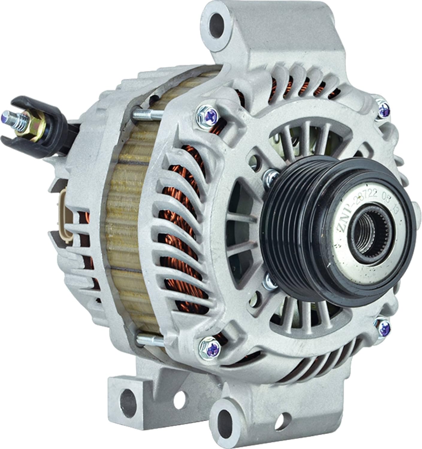 DB Electrical 400-48159 12V 110A Alternator Compatible with/Replacement for Mazda 6 2006-2007, 3 2007-2013 334-2700, 334-3076, A3TJ1181, AMT0189, 210-4012, 210-4332, 11169, Clockwise
