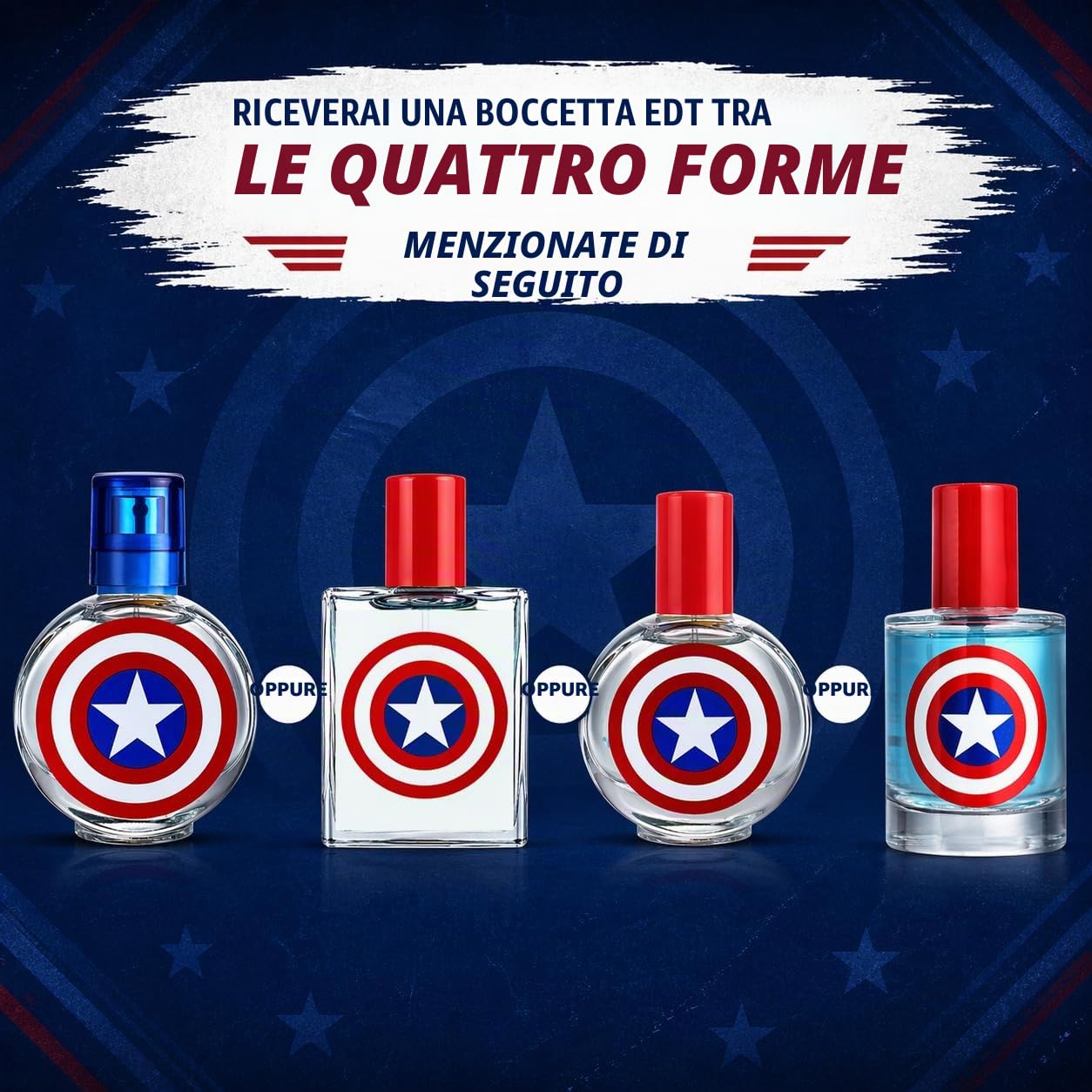 Air Val Captain America - Eau de toilette per bambini, 30 ml