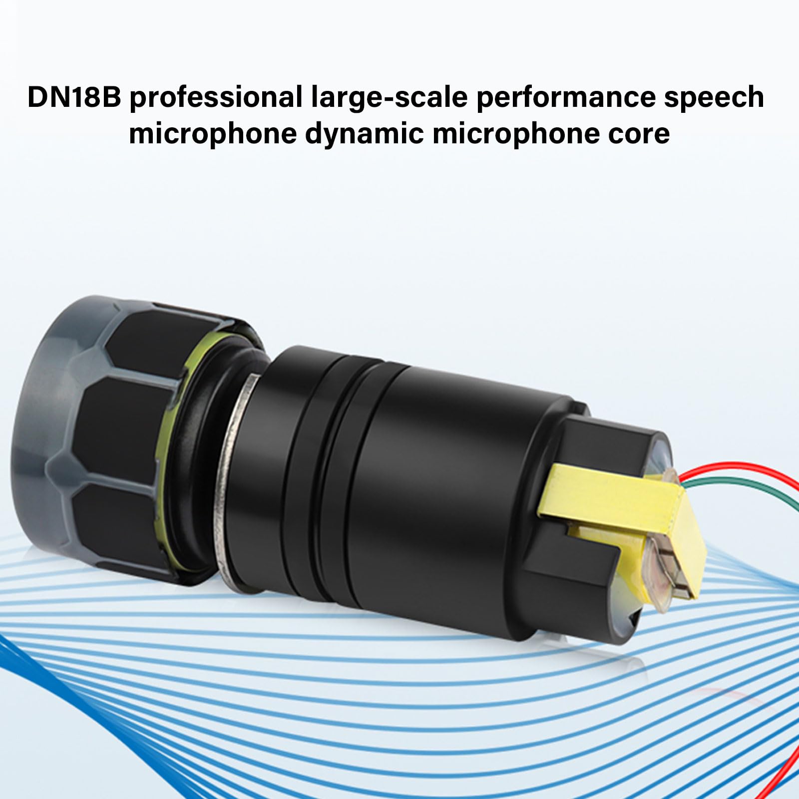 Núcleos de micrófono dinámicos compactos y portátiles para una fácil instalación en diversos entornos, sonido suave, núcleos de repuesto de micrófono vocal cálido