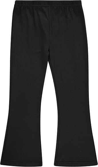 Girls Leggings and Flared Pants Set Comfortable, Stylish, and Versatile Pack of 4
